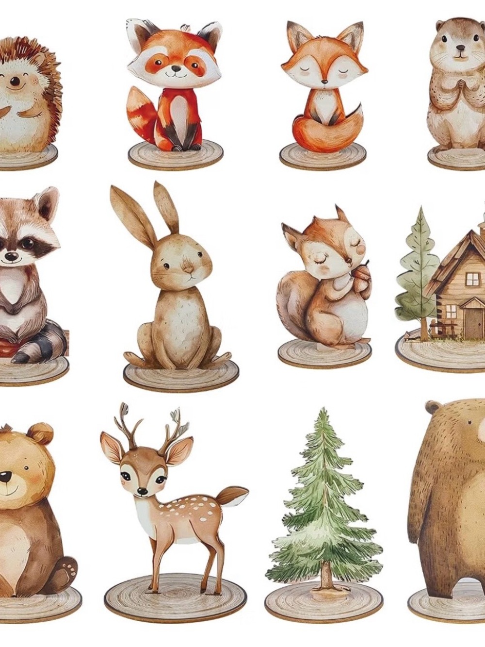 Woodland Animals Baby Shower Decoration